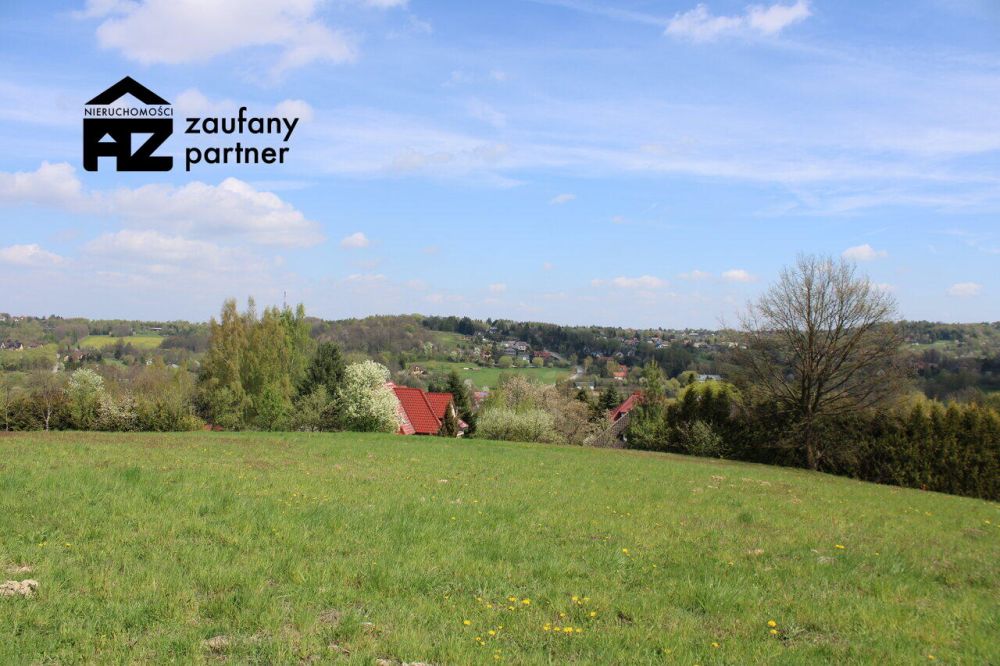 Fajna działka budowlana na&nbsp;wzniesieniu