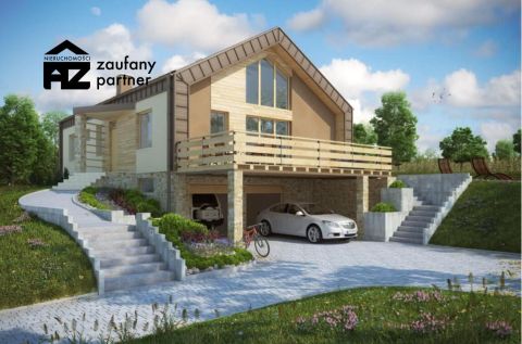 Duży dom w&nbsp;stanie surowym na&nbsp;dzialce 16,5 ara - 6